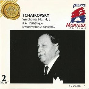 Tchaikovsky - Symphonies Nos. 4-6 - Pierre Monteux album cover