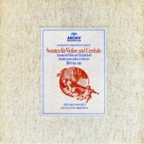 Bach - Sechs Sonaten Fur Violine Und Cembalo - Melkus album cover