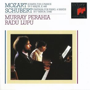 Mozart, Schubert - Works For Two Pianos And Piano Four Hands - Perahia, Lupu album cover
