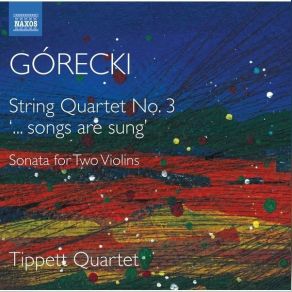 Gorecki - Complete String Quartets, Vol. 2 - Tippett Quartet album cover