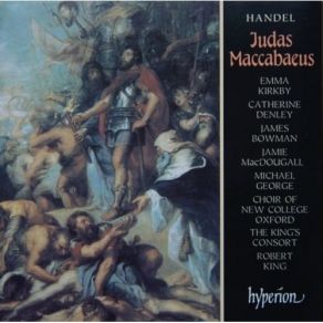 Handel - Judas Maccabaeus - Robert King album cover