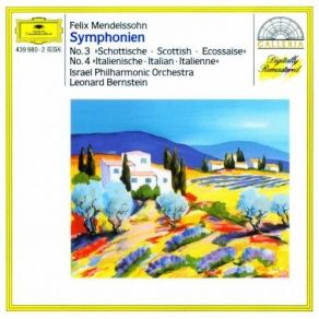 Mendelssohn - Symphonies Nos. 3 And 4 - Leonard Bernstein album cover