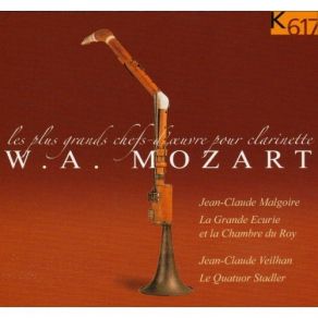 Mozart - Les Plus Grands Chefs-D'oeuvre Pour Clarinette - Veilhan, Malgoire album cover