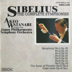 Sibelius - The Complete Symphonies - Akeo Watanabe album cover