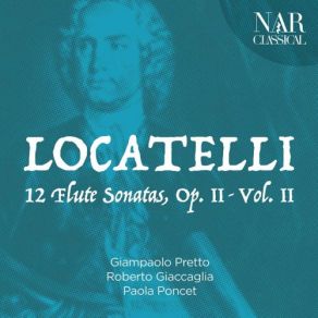 Pietro Antonio Locatelli: 12 Flute Sonatas, Op. II album cover