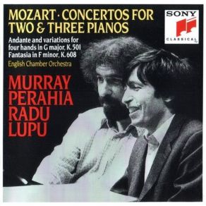Mozart - Concertos For Two And Three Pianos - Perahia, Lupu album cover