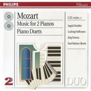 Mozart - Music For 2 Pianos, Piano Duets - Haebler, Hoffmann album cover