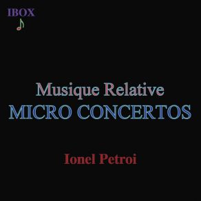 Musique Relative: Micro Concertos album cover