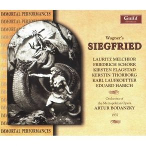 Wagner - Siegfried - Artur Bodanzky album cover