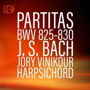 Bach - Partitas BWV 825-830 - Jory Vinikour album cover