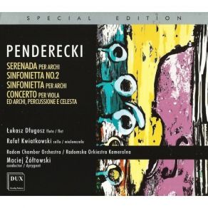 Penderecki - Works For String Orchestra - Maciej Zoltowski album cover