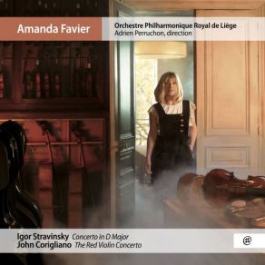 Stravinsky & Corigliano album cover