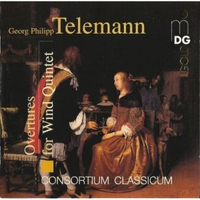Telemann - Overtures For Wind Quintet - Consortium Classicum album cover