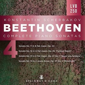 Beethoven - Complete Piano Sonatas, Vol. 4 - Konstantin Scherbakov album cover