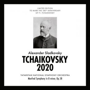 Tchaikovsky Manfred Symphony In B Minor, Op. 58 album cover