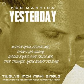 Yesterday ‎ (Single) album cover