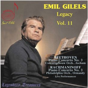 Emil Gilels Legacy Vol. 11: Beethoven, Rachmaninoff (Live) album cover
