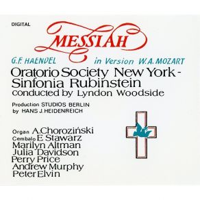 Handel - Messiah, Arr. Mozart - Lyndon Woodside album cover