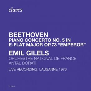 Beethoven: Piano Concerto No. 5 " Emperor " (Live Recording, Lausanne 1976) (Maxi-Single) album cover