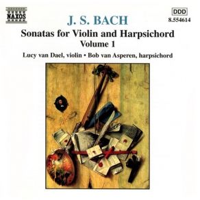 Bach - Sonatas For Violin And Harpsichord Vol. 1-2 - Lucy Van Dael, Bob Van Asperen album cover