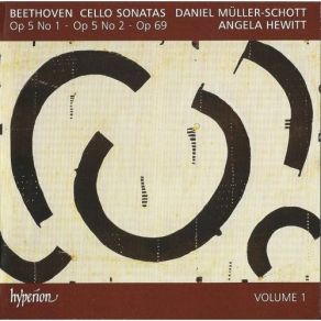Beethoven - Cello Sonatas (Vol. 1) - Daniel Muller-Schott, Angela Hewitt album cover