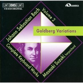 Bach - Goldberg Variations - Masaaki Suzuki album cover