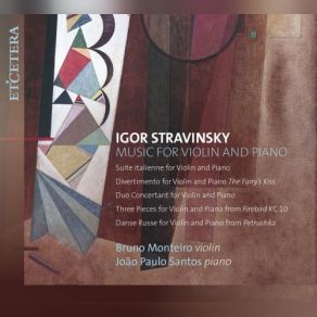 Stravinsky: Music For Violin And Piano album cover
