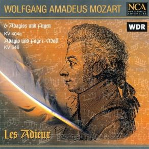 Mozart - Adagios Und Fugen - Ensemble Les Adieux album cover