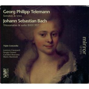 Telemann - Sonatas And Trios. Bach - Triosonatas And Suite - Tripla Concordia album cover