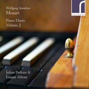 Mozart - Piano Duets, Vol. 2 - Julian Perkins, Emma Abbate album cover