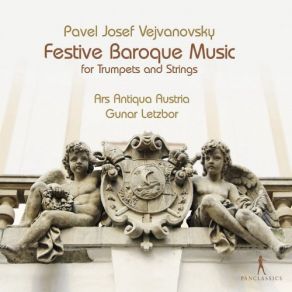 Festive Baroque Music For Trumpets & Strings album cover