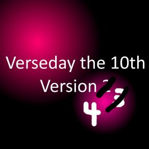 Verseday The 10th Version 4 album cover