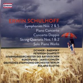 Erwin Schulhoff: Symphonies Nos. 2 & 5; Piano Concerto; Concerto Doppio; String Quartets Nos. 1 & 2 (CD6) album cover