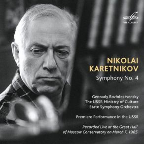 Karetnikov: Symphony No. 4, Op. 17 (Live) album cover