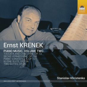 Krenek: Piano Music, Vol. 2 album cover