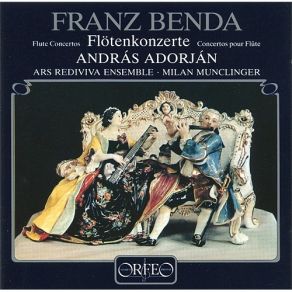 Benda Franz - Flute Concertos - Milan Munclinger album cover