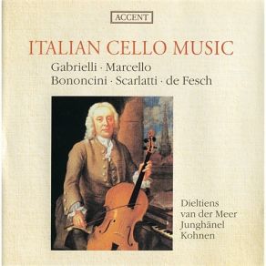 Italian Cello Music - Roel Dieltiens, Richte Van Der Meer album cover