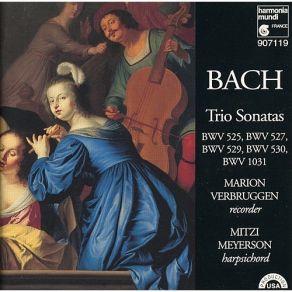 Bach - Trio Sonatas - Marion Verbruggen, Mitzi Meyerson album cover