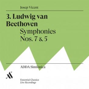 Ludwig Van Beethoven. Symphonies Nos. 7&5 album cover