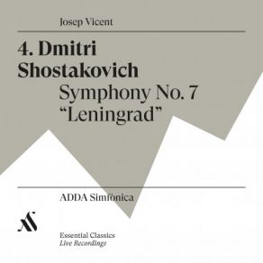 Dmitri Shostakovich. Symphony No. 7 " Leningrad " album cover