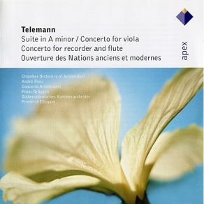 Telemann - Ouvertures And Concertos - Bruggen album cover