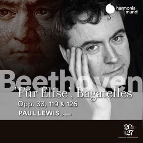 Beethoven - Fur Elise, Bagatelles Opp. 33, 119, 126 - Paul Lewis album cover