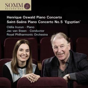 Oswald, Saint-Saëns & Nepomuceno: Piano Works album cover