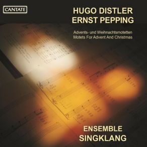 Pepping & Distler: Motets For Advent & Christmas album cover