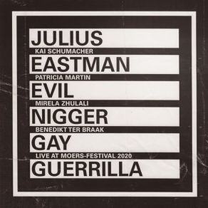 Eastman: Evil Nigger / Gay Guerrilla (Live) (Maxi-Single) album cover