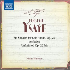 Ysaÿe: 6 Violin Sonatas, Op. 27 album cover