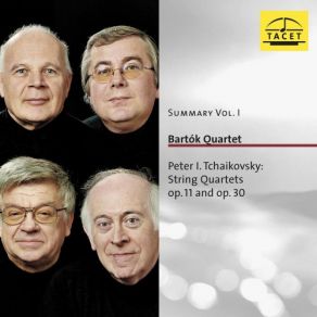Summary, Vol. 1: Tchaikovsky – String Quartets album cover