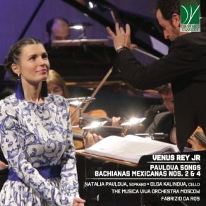 Venus Rey Jr: Pavlova Songs, Bachianas Mexicanas Nos. 2 & 4 album cover