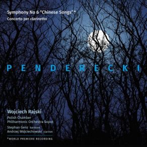 Penderecki: Symphony 6; Concerto For Clarinet album cover