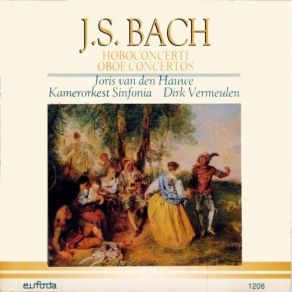 Bach - Oboe Concertos - Joris Van Den Hauwe, Dirk Vermeulen album cover